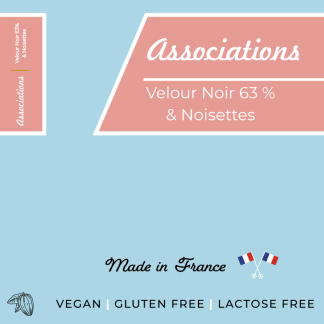 ASSOCIATIONS | Velour Noir 63% & Noisettes
