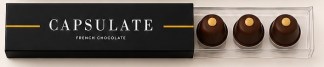 CAPSULATE · Praliné amande — réglette de 6 capsules