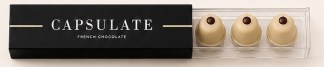 CAPSULATE · Blanc vegan praliné coco — réglette de 6 capsules